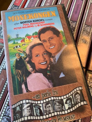 Romantik, Danske filmhistorie - Morten Korch, 15 Morten Korch film på VHS.