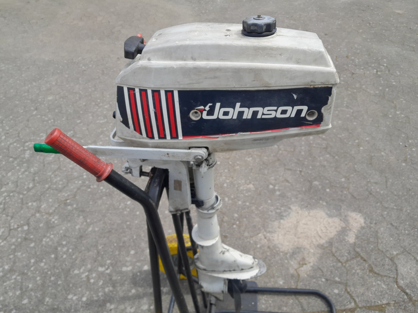 Johnson påhængsmotor, benzin, 2-takts