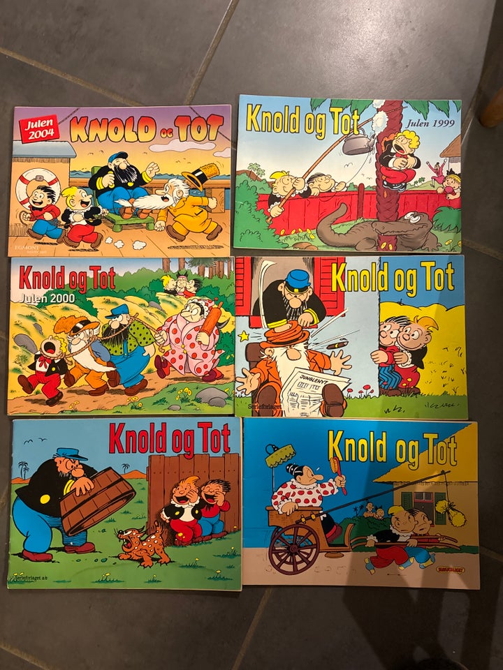 Knold og Tot julehæfter 1969-2011, NN, Tegneserie