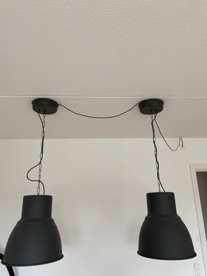 Anden loftslampe, To lamper fra Ikea sælges for 400kr