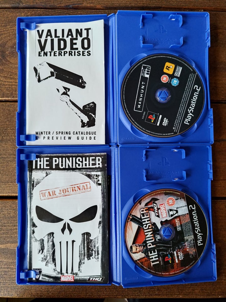 Manhunt og The Punisher, PS2, action