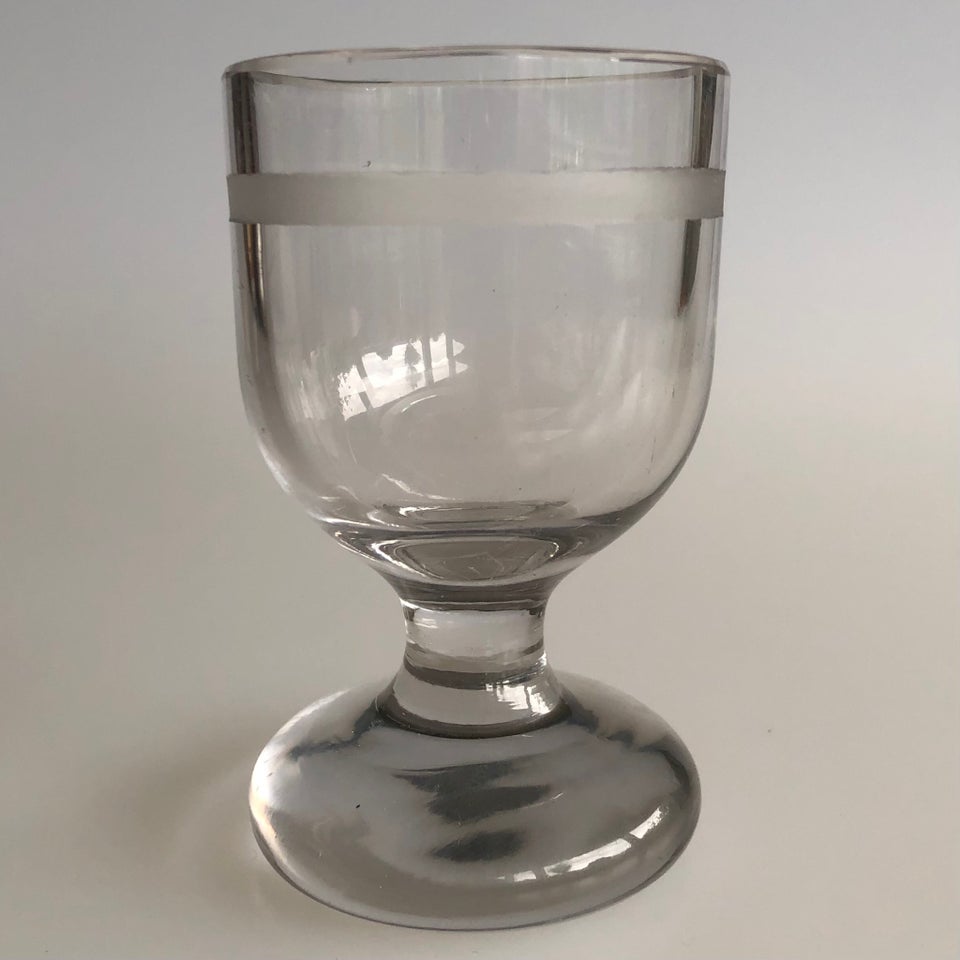 Glas, Dramglas med. Ætset bånd, 19.århundrede