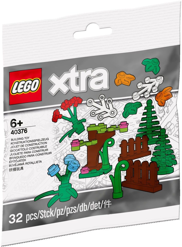 Lego Exclusives, xtra 40376 Plantetilbehør UÅBNET