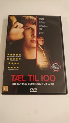 Tæl Til 100, instruktør Linda Krogsøe Holmberg, DVD, thriller, Fra 2004. Masser af ekstra materiale.