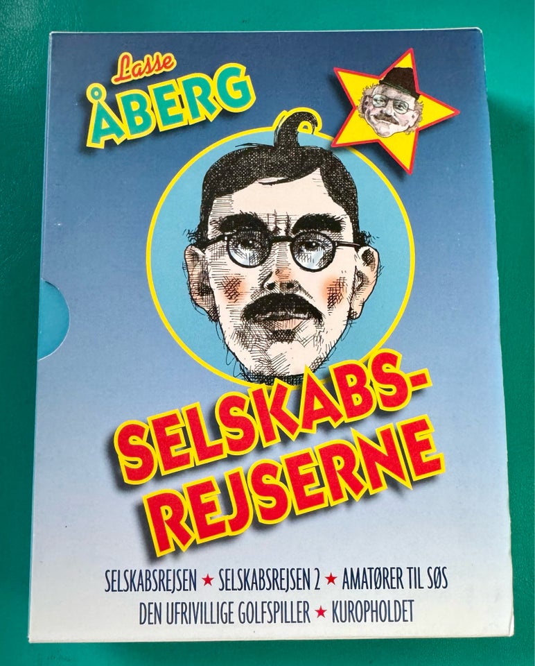 Selskabsrejserne (Sverige/5DVD), DVD, komedie