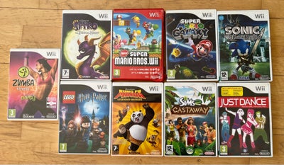 Wii spil, Nintendo Wii, anden genre, Nintendo Wii spil 

Spyro, Super Mario Bros (Æske er ikke pæn),