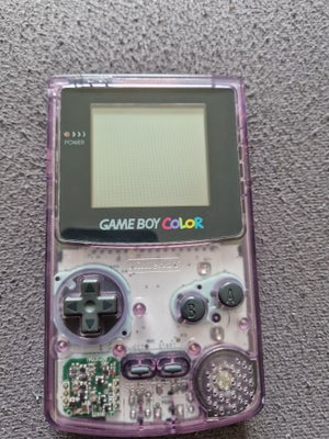 Nintendo Game Boy Color, Atomic purple, Perfekt, Kan hentes I sønderborg eller sendes på købers regn