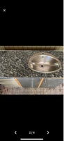 Bordplade, Granit bordplade og vask unden skab