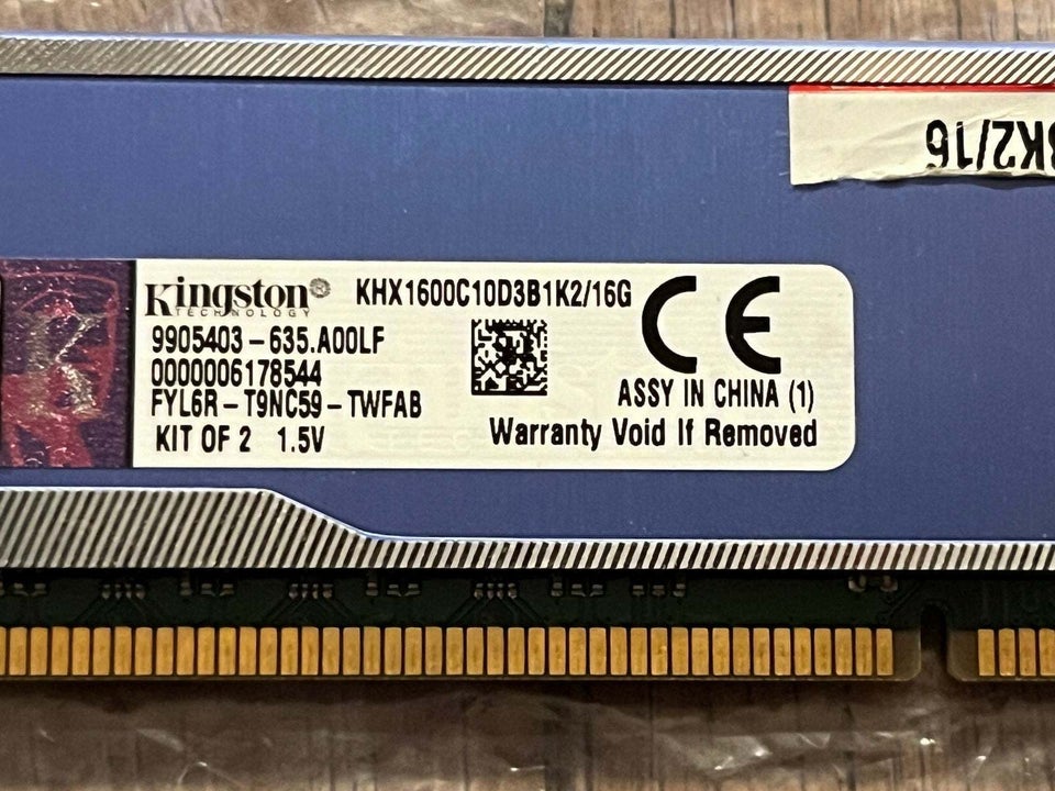 Kingston, DDR3 SDRAM, God