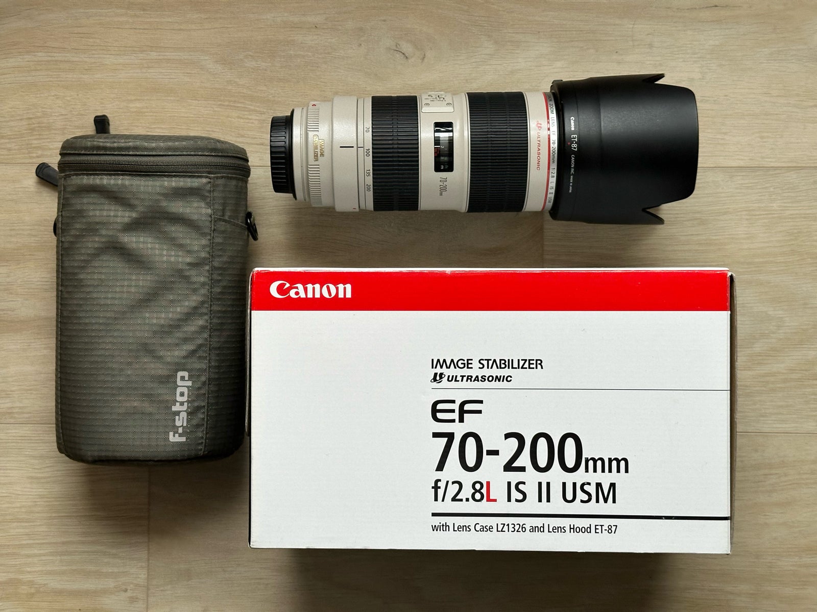 Tele zoomobjektiv, Canon, EF 70-200mm f/2.8L IS II USM