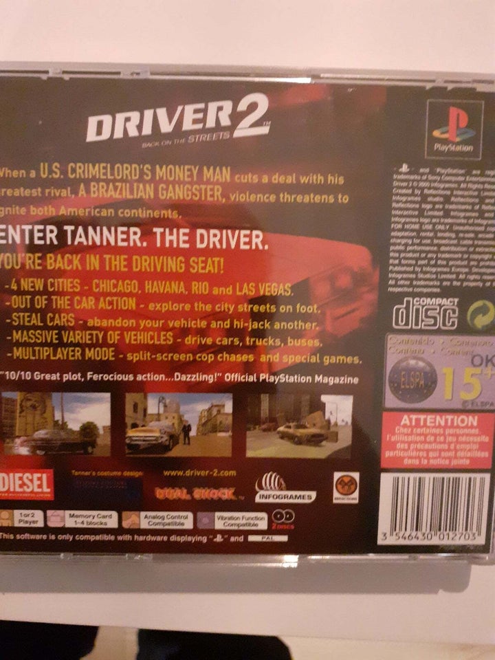 Driver 2, PS