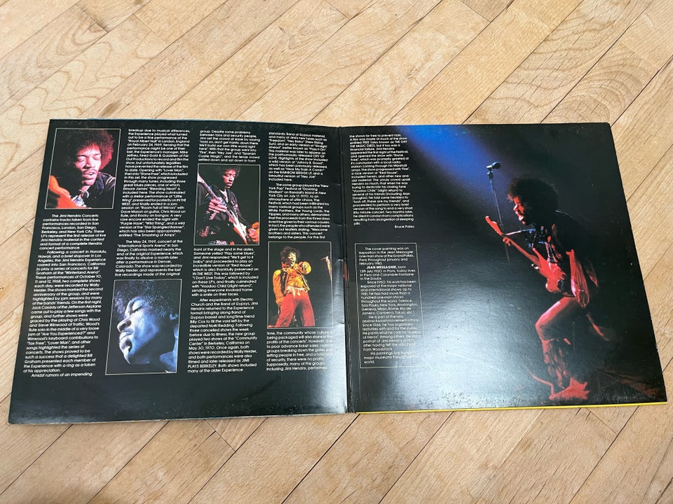 LP, Jimmy Hendrix, The Jimmy Hendrix Concerts