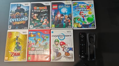 Super Mario, Zelda, Nintendo Wii, anden genre, Spil til Nintendo Wii - alle er komplette og med mini