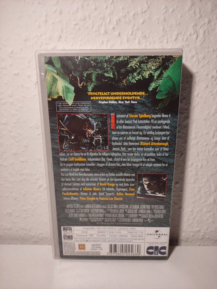 Action, VHS - JURASSIC PARC - THE LOST WORLD