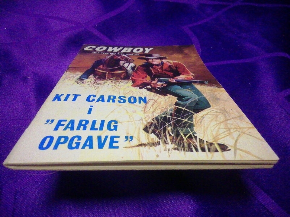 COWBOY, NR. 1 1965, Tegneserie