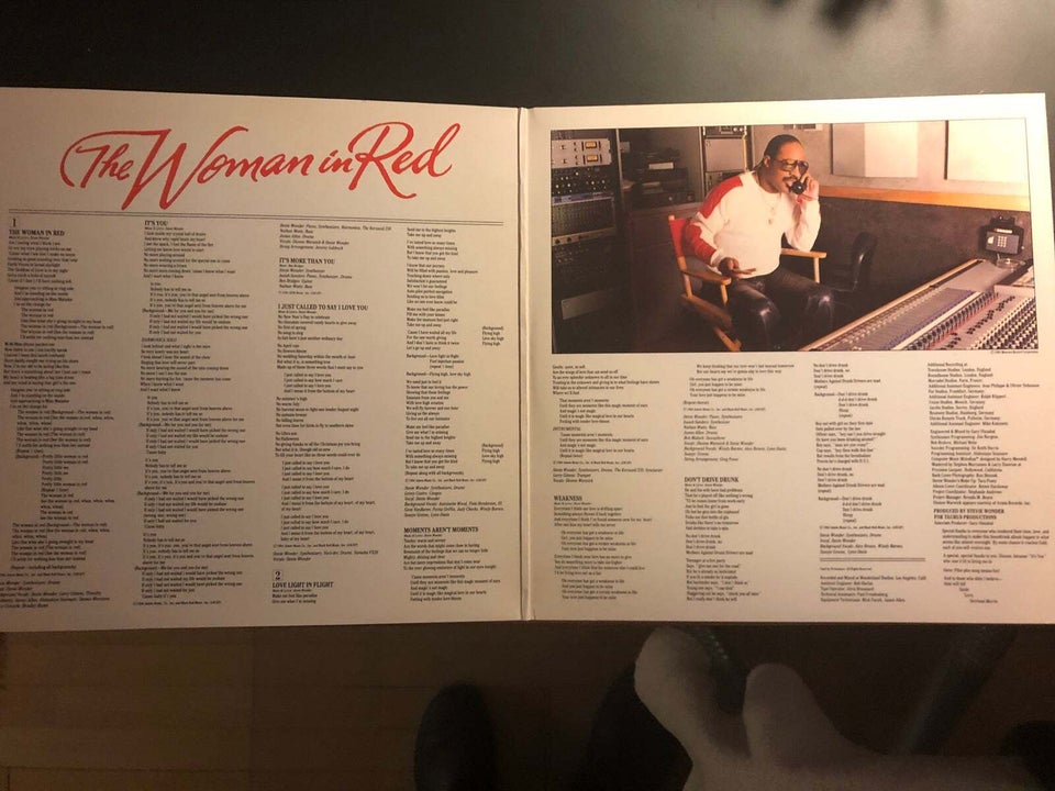 LP, Stevie Wonder m.fl., The Woman in Red