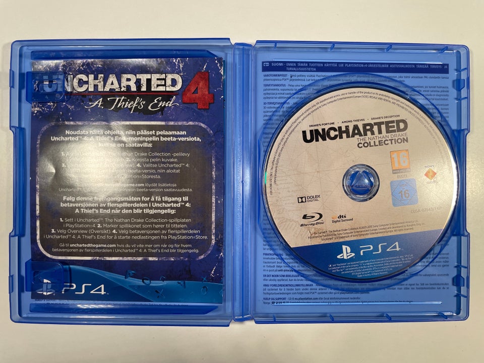 Uncharted, PS4