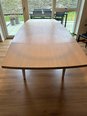 Spisebord, Hvid pigmenteret bøg , FDB møbler, b: 96 l: 235, FDB møbler spisebord. 
Design: Poul M. V