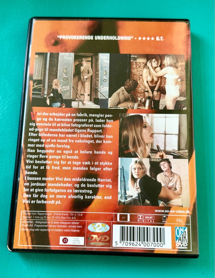 Rapportpigen, DVD, drama