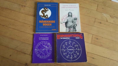 Flerr, emne: astrologi, 4 astrologi bøger, sælges kun samlet.