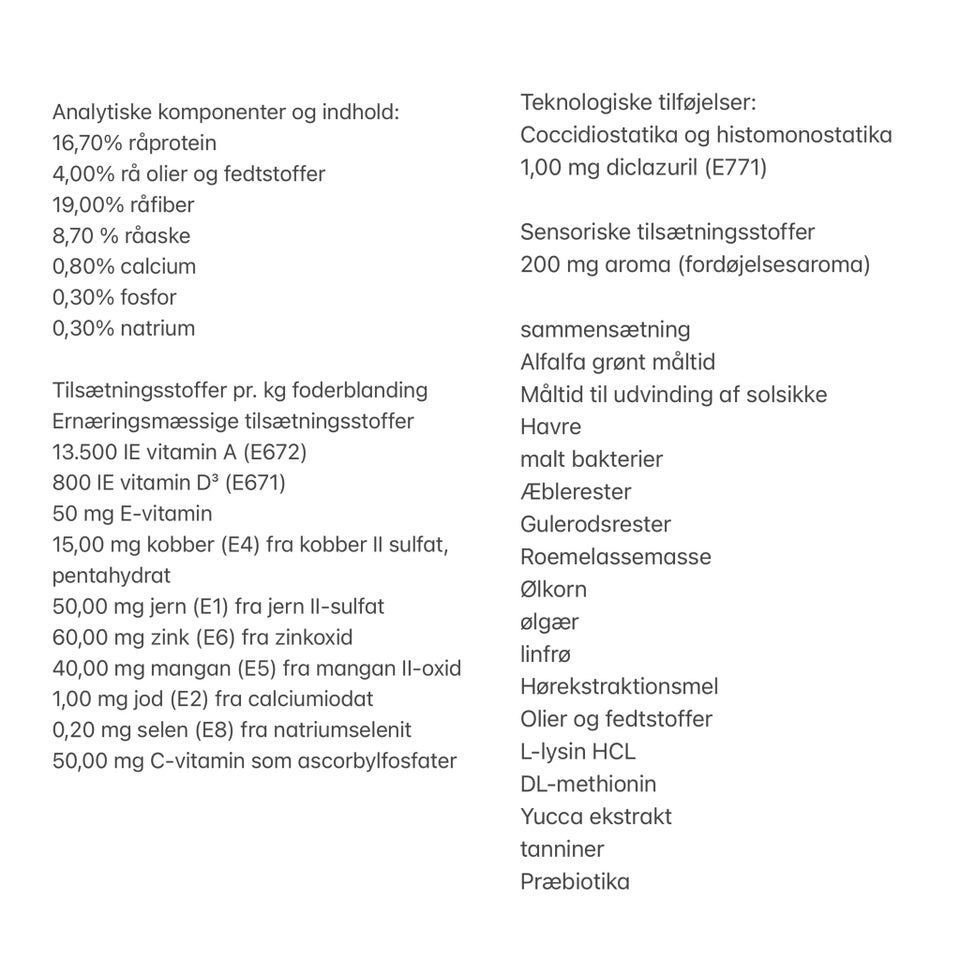 Kaninfoder med urter