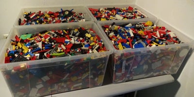 Lego blandet, 19,9 kg blandet lego, Hej sælger mit lego der er omkring de 20kg.

Fragt eller leverin