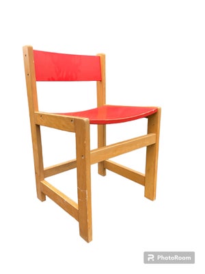 Taburet, Retro, Retro stol til salg. 

- 1 stk. røde stole. Sidde højde 34 cm. BxDxH 40x35x58
100 kr