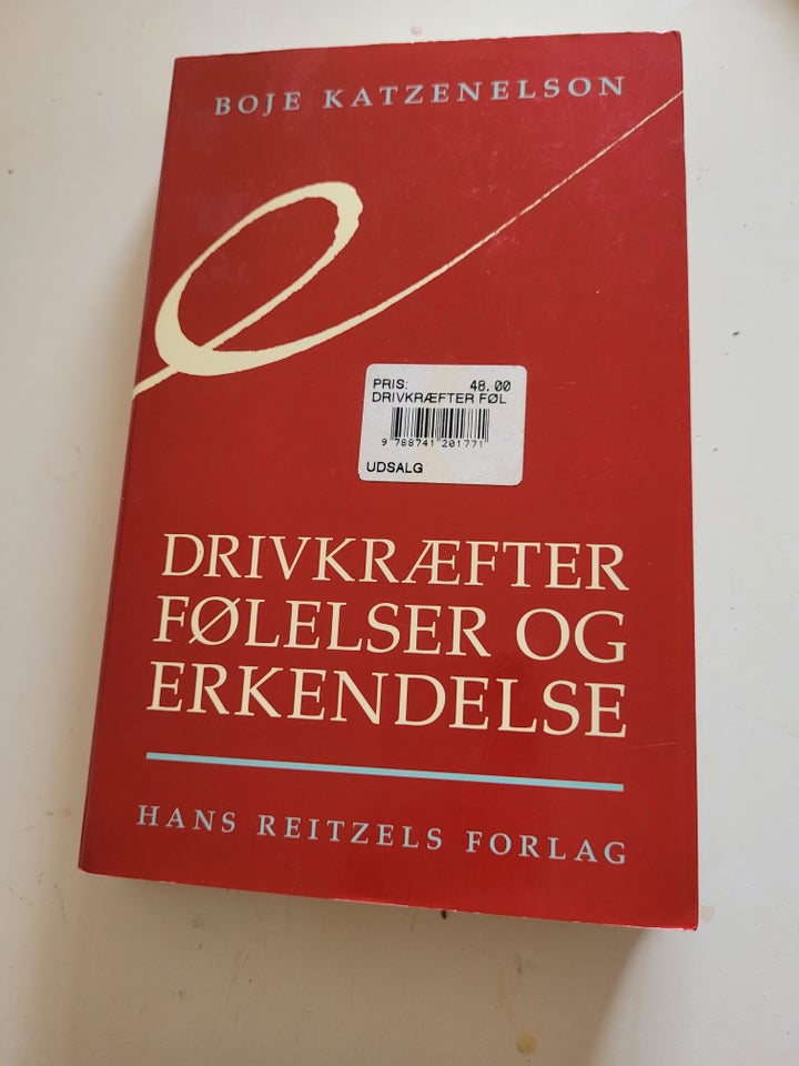 Drivkræfter følelser og erkendelse , Boye Katzenelson,