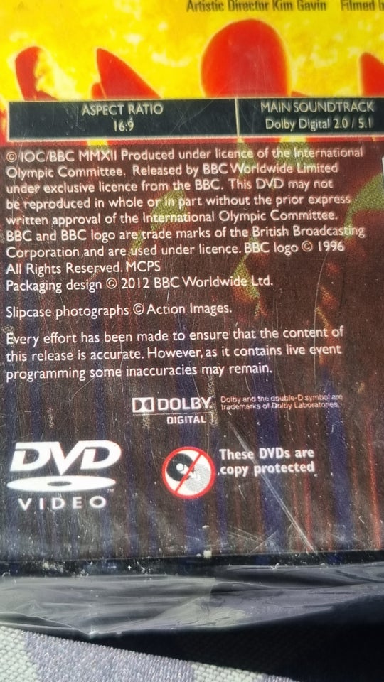 London 2012 Olympic games 5 dvd'er., instruktør BBC, DVD
