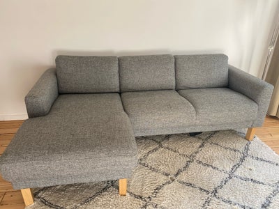 Sofa, andet materiale, 3 pers. , Ilva, 3-personers chaiselong sofa fra Ilva 