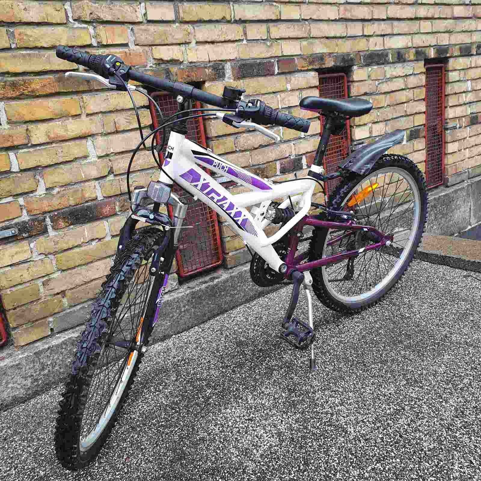 Pigecykel, mountainbike, 24 tommer hjul