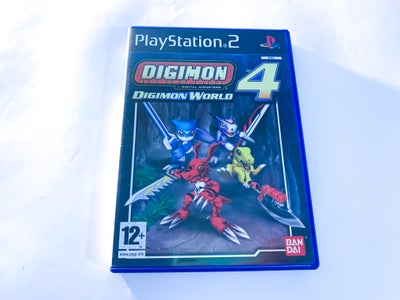 Digimon World 4, PS2, Komplet med manual

Kan sendes med:
DAO for 42 kr.
GLS for 44 kr.
