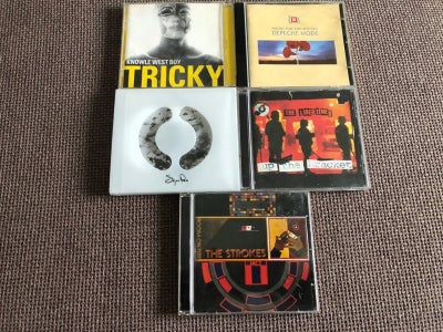 Tricky og Sigur Rós mm.: Knowle West Boy og Music for the Masses mm. (5 CD), electronic, Fin lille e