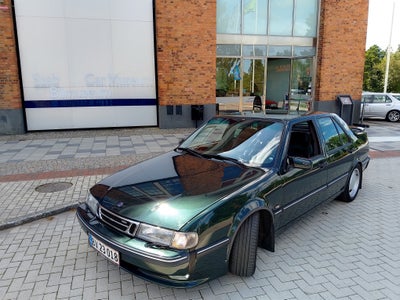 Saab 9000, 2,3 CDE Turbo, Benzin, 1995, km 417000, grønmetal, træk, aircondition, ABS, alarm, 4-dørs