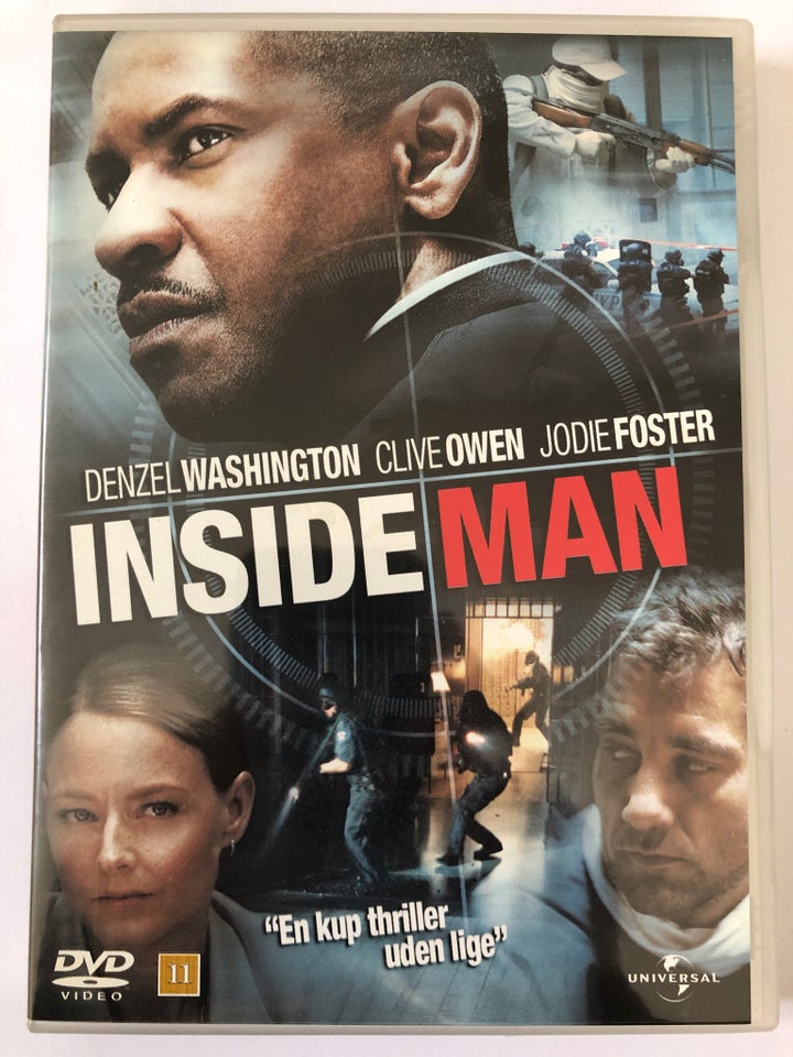 Inside man, DVD, action