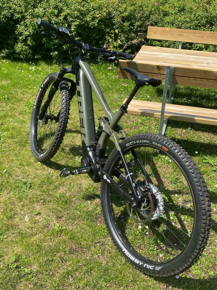 Trek, full suspension, Large tommer