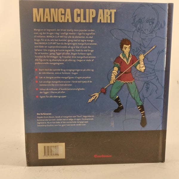 Manga clip art, emne: hobby og sport