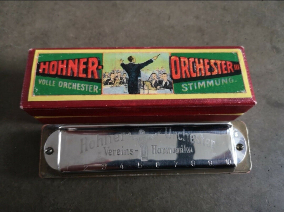 Mundharmonika, Hohner Hohner-Orchester III – dba.dk – Køb og Salg