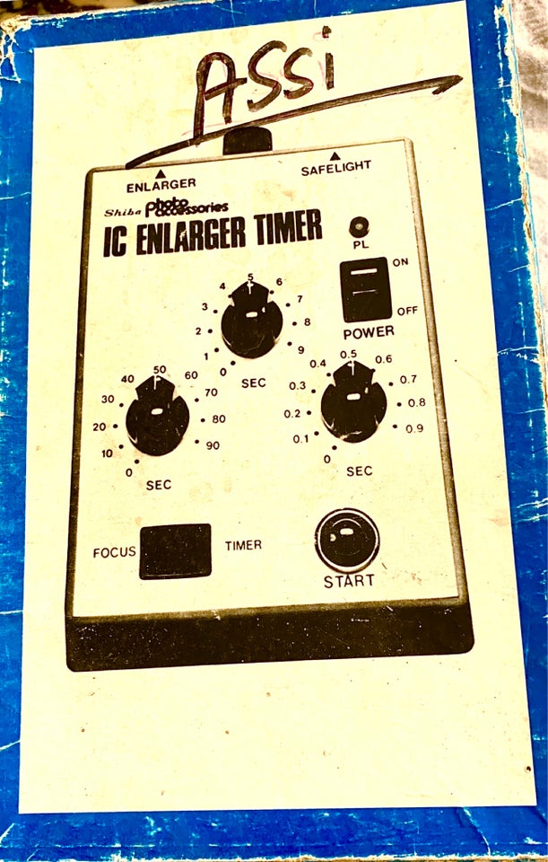 IC ENLARGER TIMER MADE IN JAPAN FOR DARKROOM , IC ENLARGER