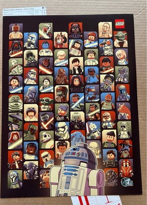 Lego Star Wars, LEGO 5008947 // Star Wars 25th Anniversary Poster, LEGO plakat 5008947 // Star Wars 