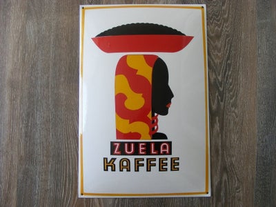 Skilte, ZUELA Kaffee, Emaljeskilt.
Str: 60 x 40 cm

Prisen er fast.
Forsendelsen som pakkepost: 69 k