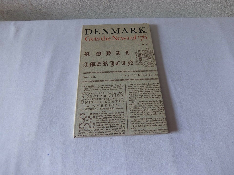 Denmark gets the news of '76 , Thorkild Kjaergaard, emne: