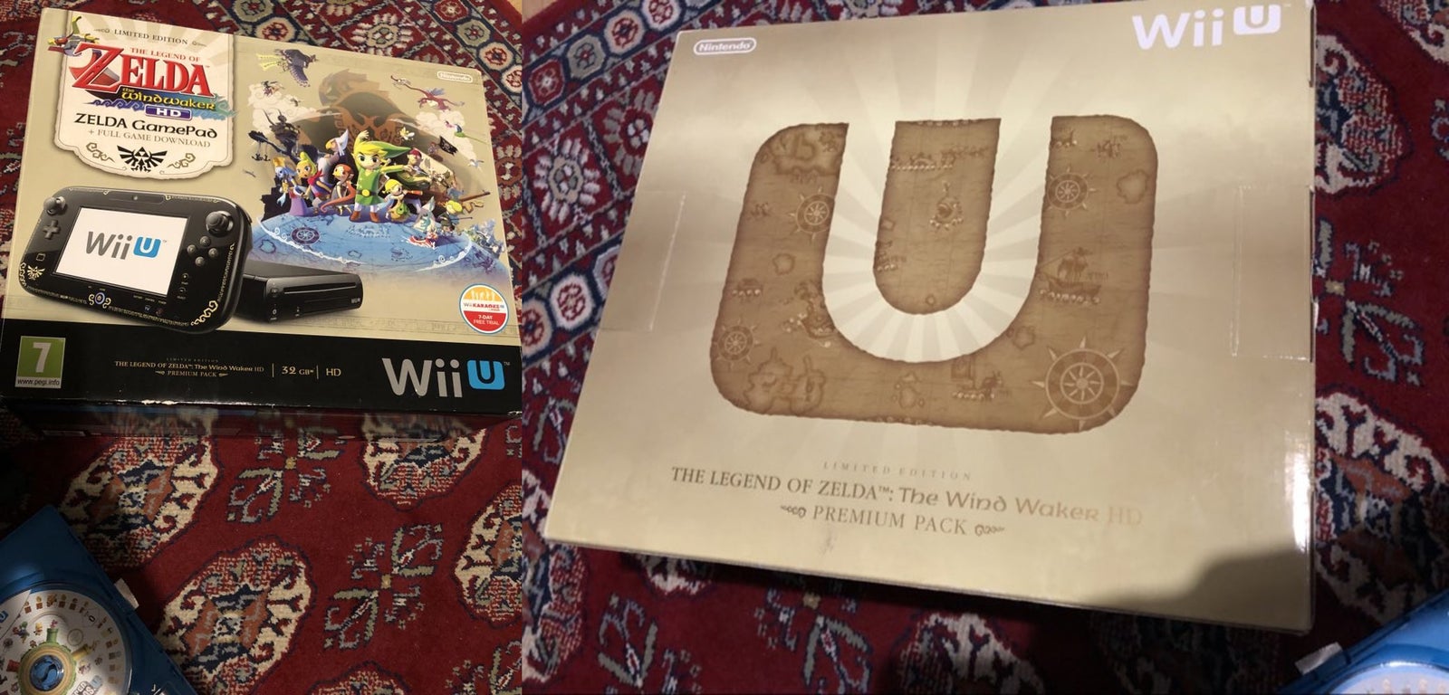 Nintendo Wii U, Wii U The Legend of Zelda Premium pack+8 spil