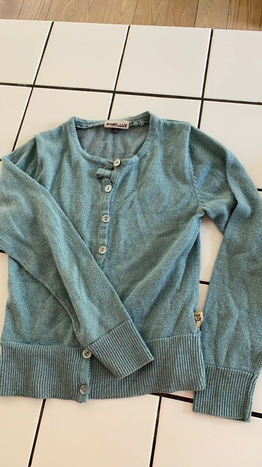 Cardigan, Strik+ nederdel+ leggins, Pompdelux