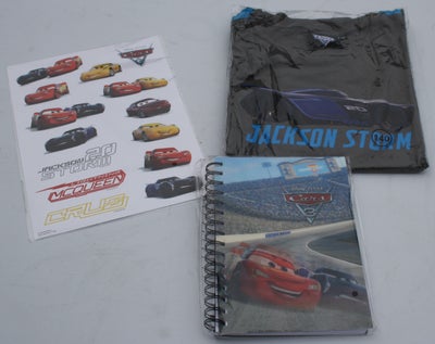Andet, Cars T-shirt - Klistermærker og bog, ., str. 140, Cars T-shirt - Klistermærker og bog.

Ny i 