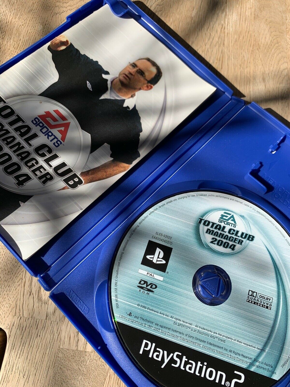 Total club manager 2004, PS2, sport