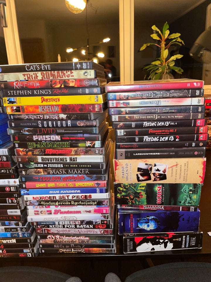 Kæmpe Horror samling, DVD, gyser