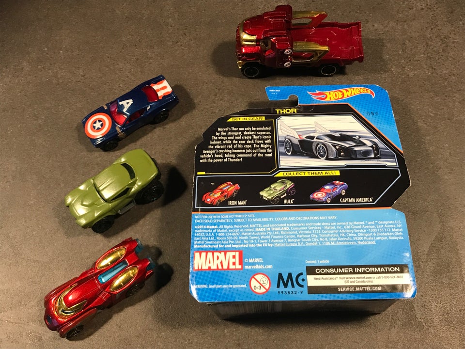 Hot Wheels - Avengers, Mattel