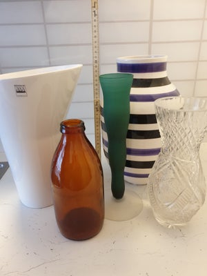 Keramik, Vase, Kahler, ASA, Krystal, Forskellige vaser til salg, Ny eller let brugt
Ny, Stor Kahler 