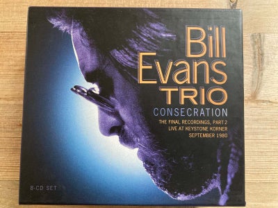 Bill Evans mfl: Consecration.  mfl, jazz, Jazz cd.  F.eks Bill Evans,Enrico Pieranunzi,Ernestine And